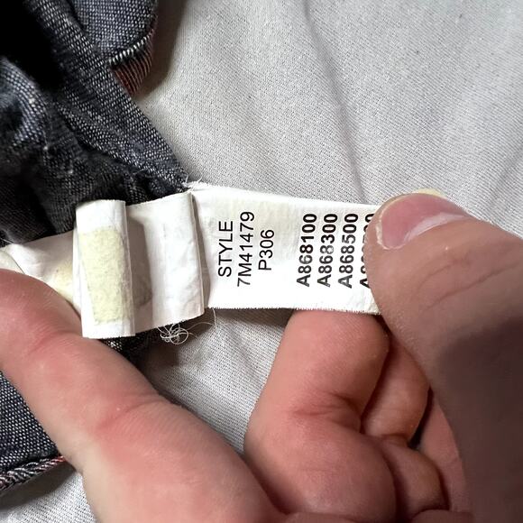 Lucky Brand Men's XXL California Fit Plaid Button-Down Shirt - Picture 8 of 8